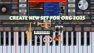 CREATE NEW SET FOR ORG 2025