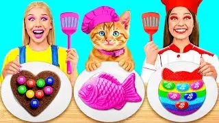 Sfida Di Cucina con Gatto | Gustose Ricette di Cucina
