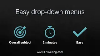 Drop Down List in Excel in Worksheet Cell - For Mac and PC - Tip 115 - Excel Tips and Tricks