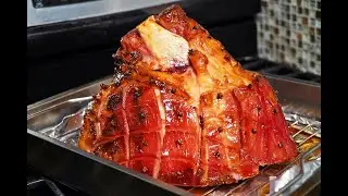 Apple Brown Sugar Glazed Ham | CaribbeanPot.com