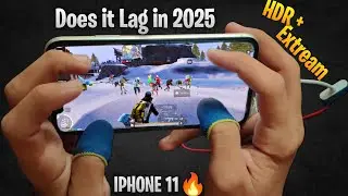 3.5 UPDATE IPhone 11 HANDCAME PUBG🔥IPhone 11 review😱IPhone 11 pubg test