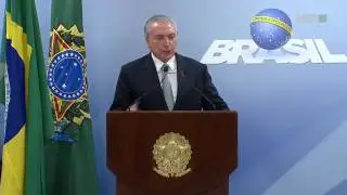 Veja e leia a &iacute;ntegra do discurso de Michel Temer