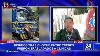 Tragedia en Cusco: Confirman un muerto y 30 heridos tras choque de trenes en vía a Machu Picchu