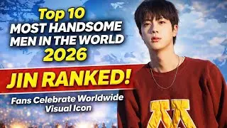 BTS Jin Enters Top 10 World&rsquo;s Most Handsome Men 2026 and Breaks the Internet