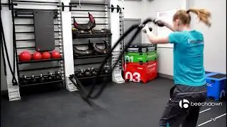 How To Do Battle Rope Slams
