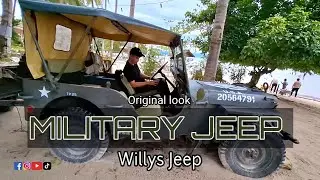 Military JEEP original look of Willys JEEP. #military #usa #willysjeep #willys #jeep #travel #top