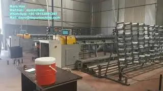 Hexagonal wire netting machine installation in Turkey