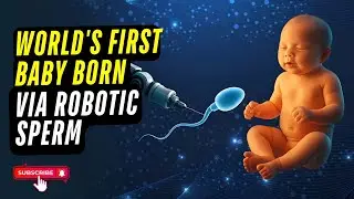 World's First Baby Born Via Robotic Sperm #science #technology #biology #trending #viralvideo