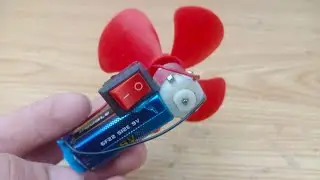 How to make Dc Motor Mini fan | Dc motor Life Hacks | Awesome Dc Motor life Hacks ideas | Diys fans