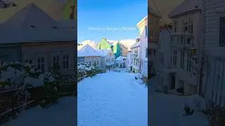 Winter in Bergen ❄️🇳🇴
