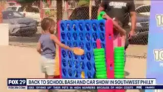 GLA Backpack Giveaway & Voter Registration WTXF NOON