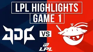 JDG vs AL Highlights Game 1 | LPL 2026 Split 1 | JD Gaming vs Anyone's Legend