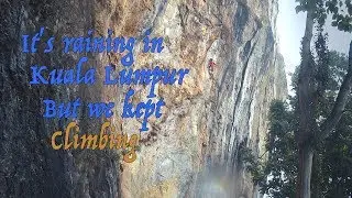 Rock Climbing in the Rain?? :: Foreign Investment (7b) Uncut Video
