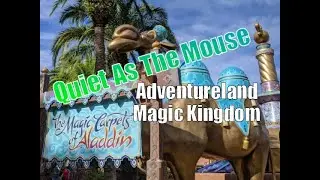 Relaxing Walkthrough: Magic Kingdom ADVENTURELAND Disney World