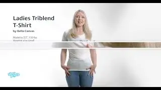 Ladies Triblend T-Shirt by Bella Canvas - Review Clip | Custom Printed at UberPrints
