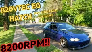 Morning drive POV B20VTEC EG