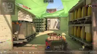 flying head shot with glock-18
