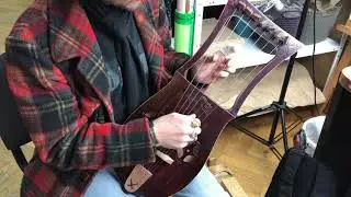 Viking Lyre - Handmade musical instrument - 7 strings - Kravik Lyre