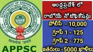 Appsc upcoming calendar notifications|andhra pradesh govt jobs latest news|appsc dsc updates|appsc