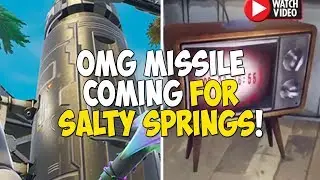 Salty Springs Getting Nuked!? - Fortnite Battle Royale Gameplay