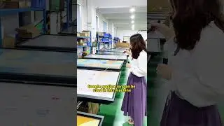 Google EDLA Interactive Flat Panel Introduction Video in Factory