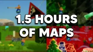 1.5 Hours of Random Getting Over It Custom Map Gameplay (Unedited)