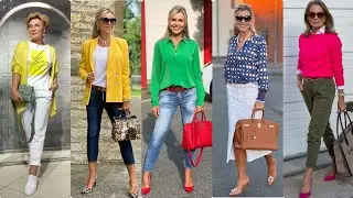 Comfortable Timeless Looks for All Elegant Ladies Over  50-60-70 | Summer outfits for all age women
