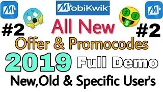 Mobikwik All New,Old& Specific Promocodes | Mobikwik Promo Code 2019 | Mobikwik Offer Today |