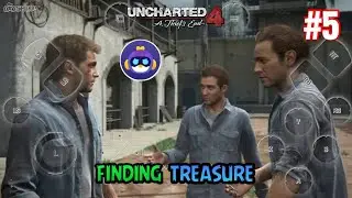 Uncharted 4 Android Gameplay Part 5🔥😉|| Chikii Cloud Emulator👌
