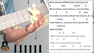 Tutorial Maria mirame - Aprendiendo Guitarra Pra Dios