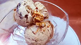 Special Ajwa Ice Cream | Middle Eastern ice cream | Ajwa date dessert | Food Encircle