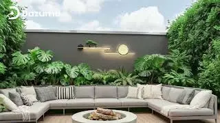 Retro Tree Outdoor Wall Light 🌙 | Waterproof LED Landscape Wall Sconce | DAZUMA