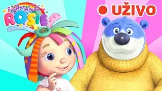 UŽIVO: Rosijin Maraton Prijateljstva 💕 Predškolski Crtaći Neprekidna Zabava!