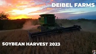 Soybean Harvest 2023: Deibel Farms