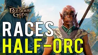 Раса полуорков в Baldur's Gate 3