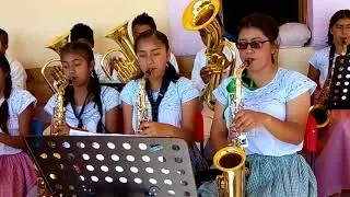 Banda filarmónica de Santa María Alotepec Mixe