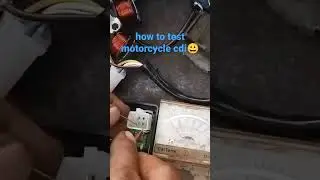 how to test motorcycle cdi😀😀😀
