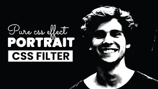 CSS Portrait Image Effect | HTML CSS Tips and Tricks