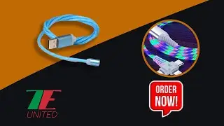 iGlow Glowing LED Magnetic 3 in 1 USB Charging Cable Review 2020