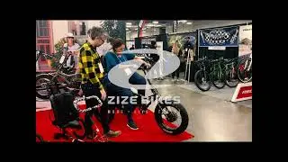 ZIZE Bikes' Joan Denizot Test Drives the Trivel eFat Azteca Electric Tricycle