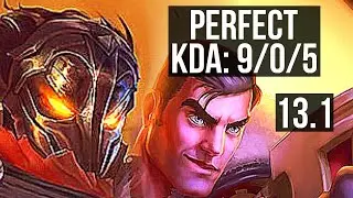 VIKTOR vs JAYCE (MID) | 9/0/5, 69% winrate, Legendary | EUW Diamond | 13.1