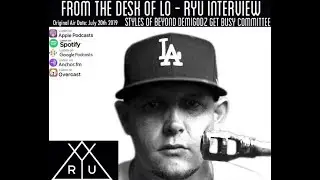 Ryu Interview. Talks Styles Of Beyond, Fort Minor, Demigodz, Solo Album Tanks For The Memories.