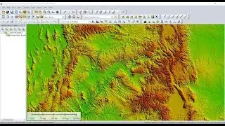Загрузите данные ЦМР с разрешением 10 м для США с помощью Global Mapper