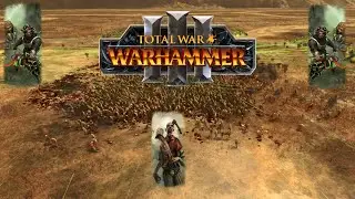 20 Ratling Guns vs 20 Clumped up Zombies in Total War: Warhammer 3