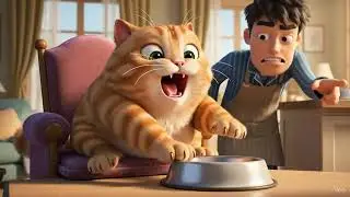 Chubby Orange Cat Rules the House 👑🐱 | Owner Becomes the Servant 😹