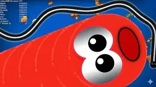 Worms Zone.io Gameplay: How to Grow Big Fast (2025) #wormszone #302 #2026 #gaming 