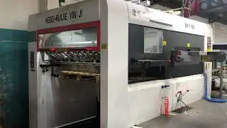 BMY-1500 semi automatic flatbed die cutting machine