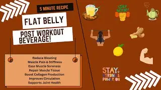 Ultimate Natural Remedy for a Flat Belly, Pain Relief, & Muscle Recovery!