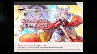 Another Eden Global Update 2.14.300 Another Style Fireside Cat (AS Necoco)! Merry Christmas!