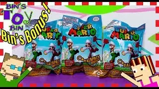 Super Mario Brothers Backpack Clip On Blind Bags - Bins Bonus
